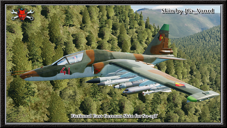 Fictional East German Su-25T
