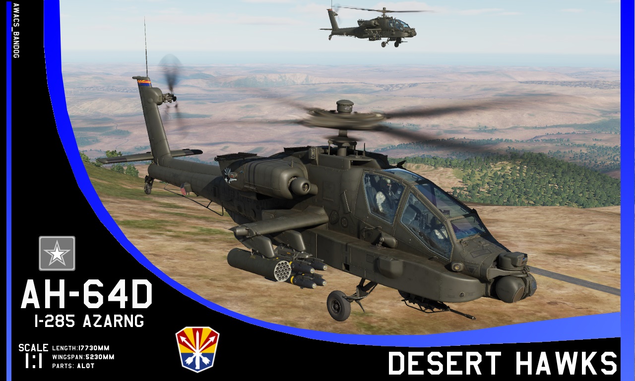 Arizona National Guard 1-285th Attack Reconnaissance Battalion AH-64D [Outdated]