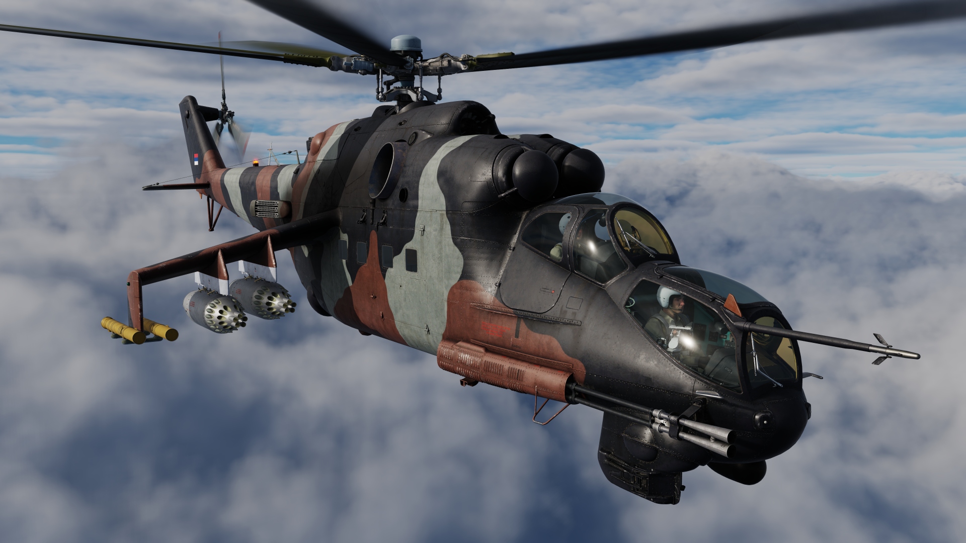 Mi-24P Serbian JSO (Unit for Special Operations) Updated
