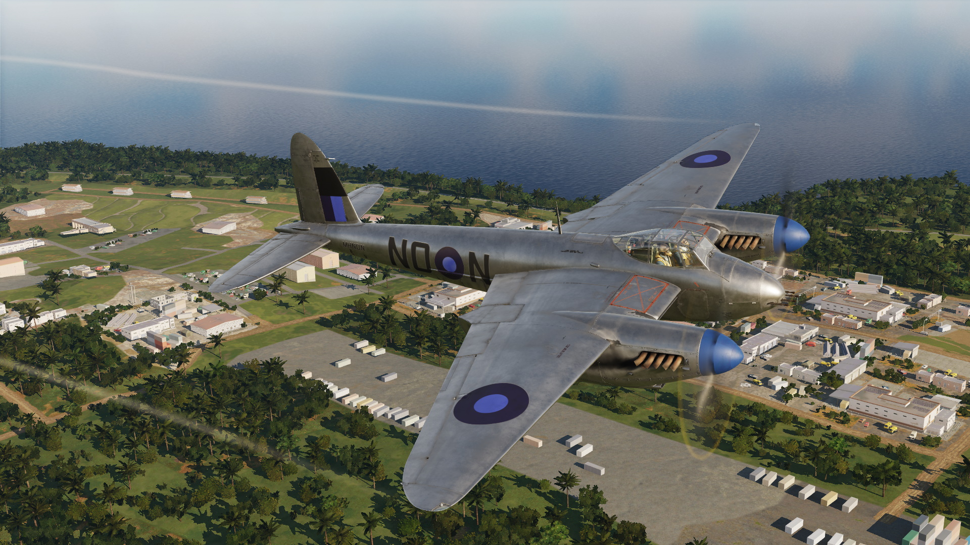 Mosquito FB Mk. VI, No.110 Sqn, 1945 (Bare Metal)