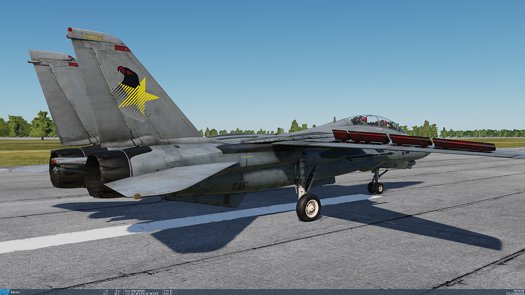  TURKISH Air Force F-14B Tomcat - "TAF Solo Turk" Livery