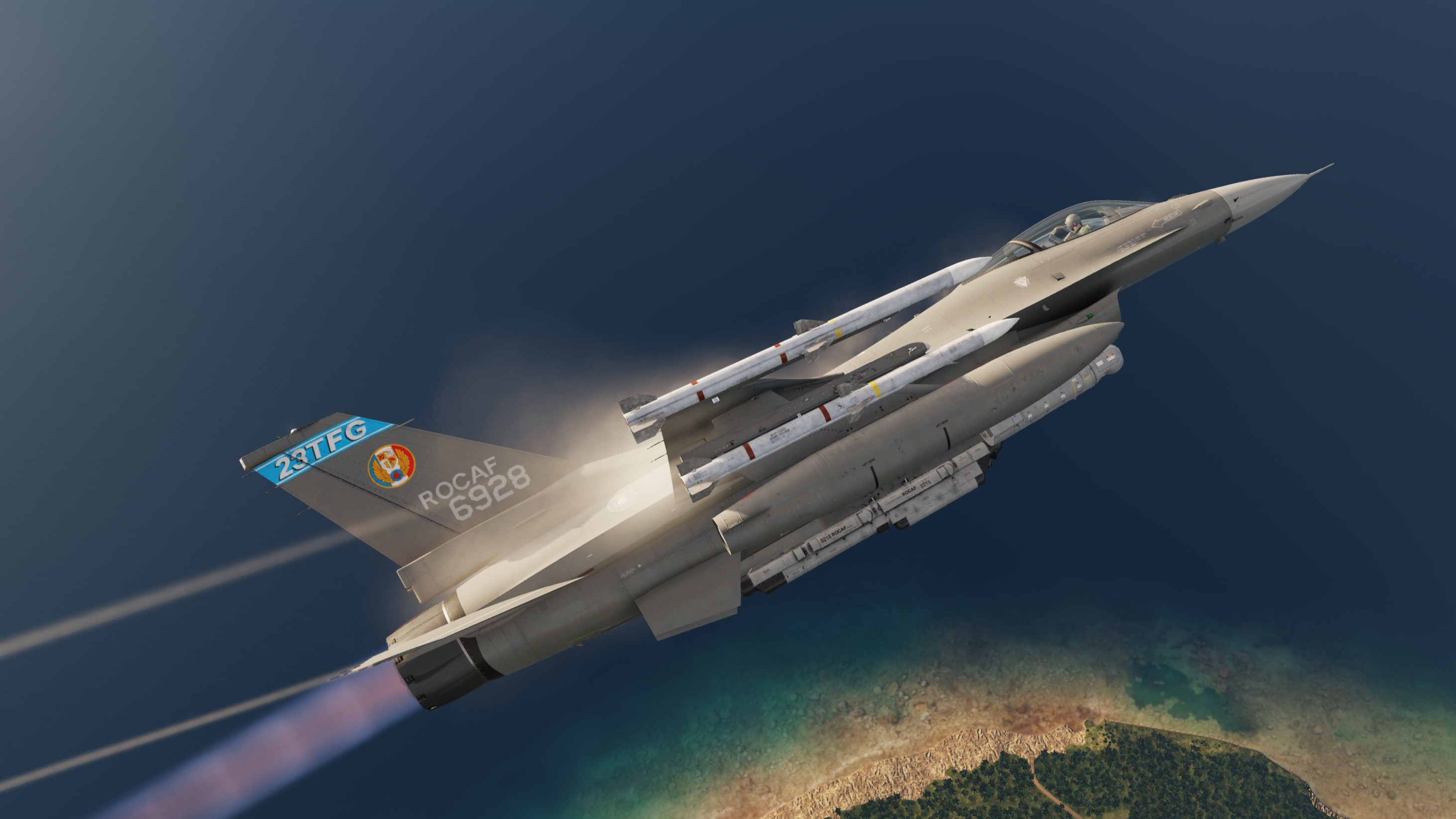 ROCAF F-16 4th TFW 23rd TFG Have Glass『Tail Number variable』2023/06/26