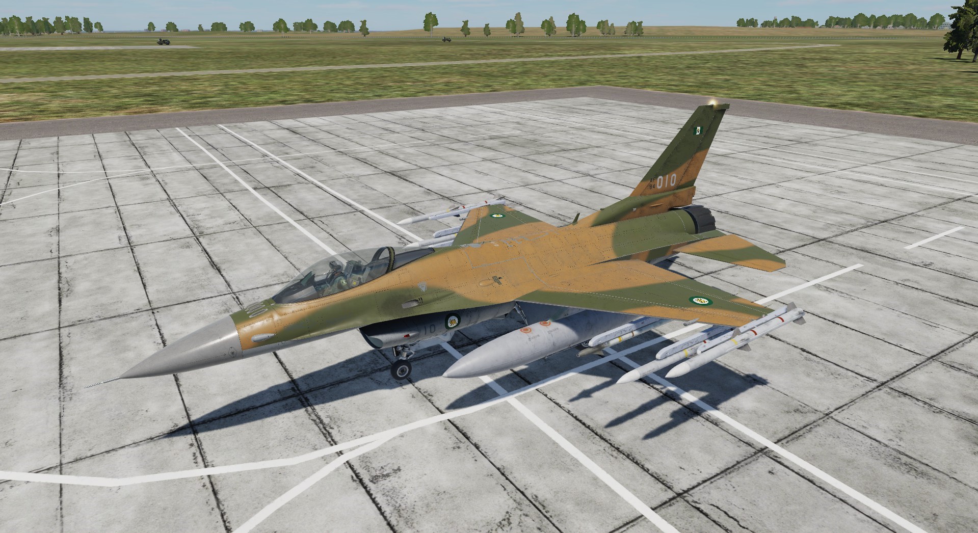 Rhodesian Air Force F-16C (Fictional)