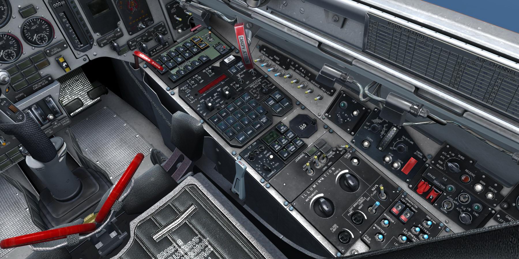 DCS: FC3 / SU-33 Gray English Cockpit Mod