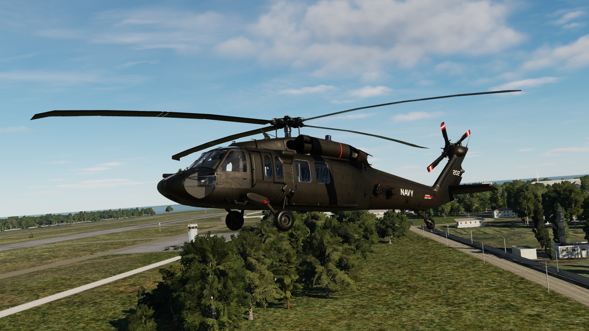 "Seawolf 202" - a US Navy Seawolves Vietnam-era inspired livery/skin for the UH-60L