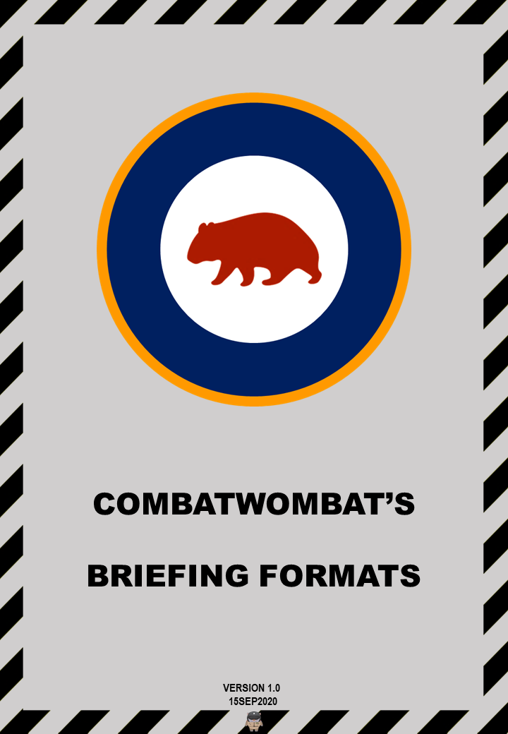 CombatWombat's Pilot Briefing