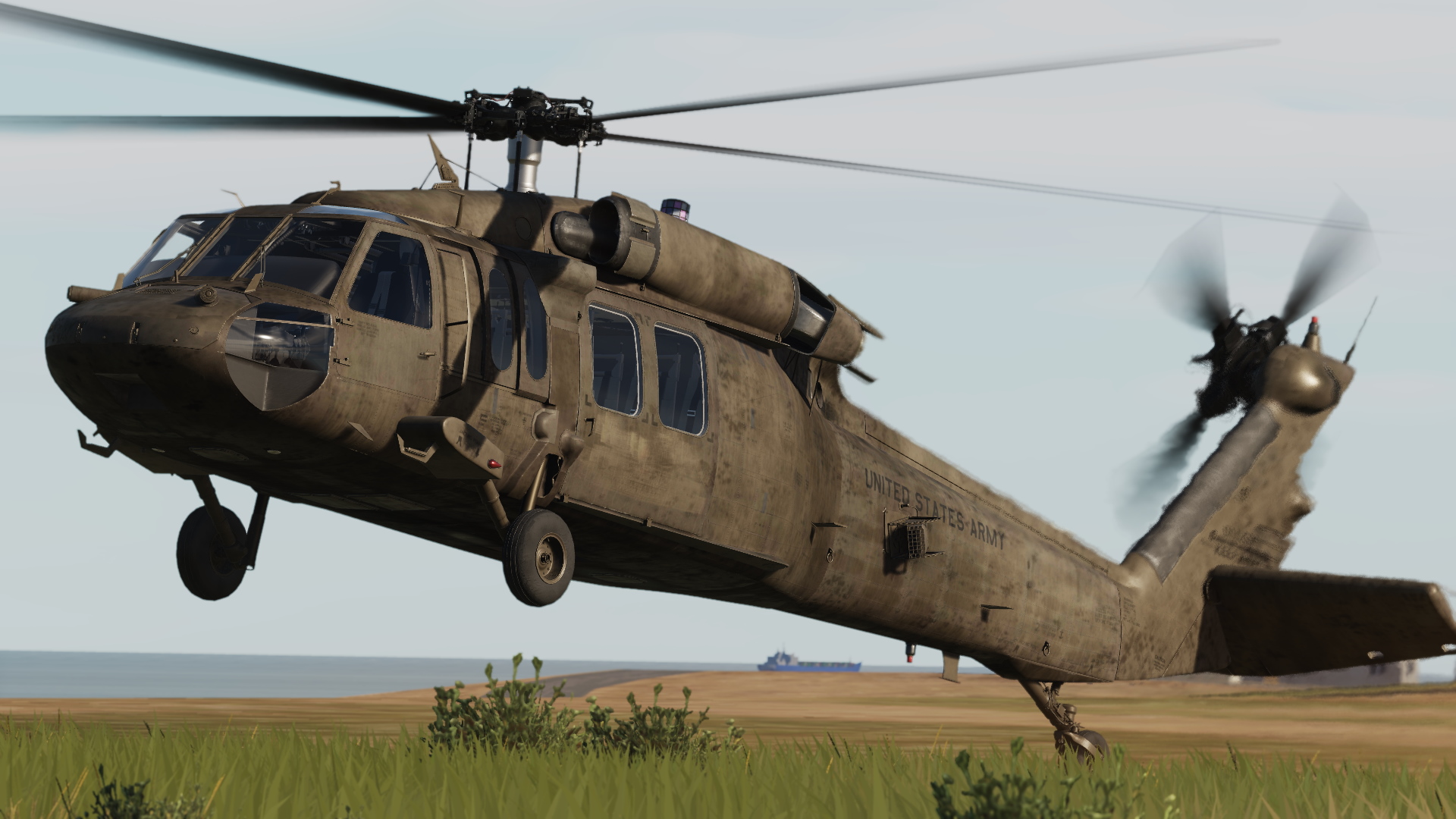 US Army Weathered livery (UH-60L mod)
