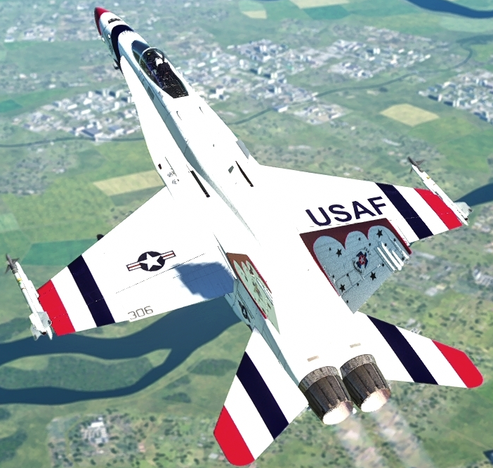 F/A-18C Thunderbirds adaptation
