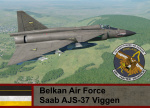 Belkan Air Force AJS-37 Viggen - Ace Combat Zero (149 FS)