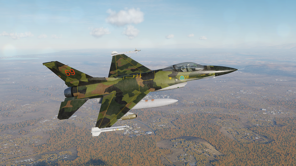 JAS 38 Huggormen (F 16 Uppsala 2005)