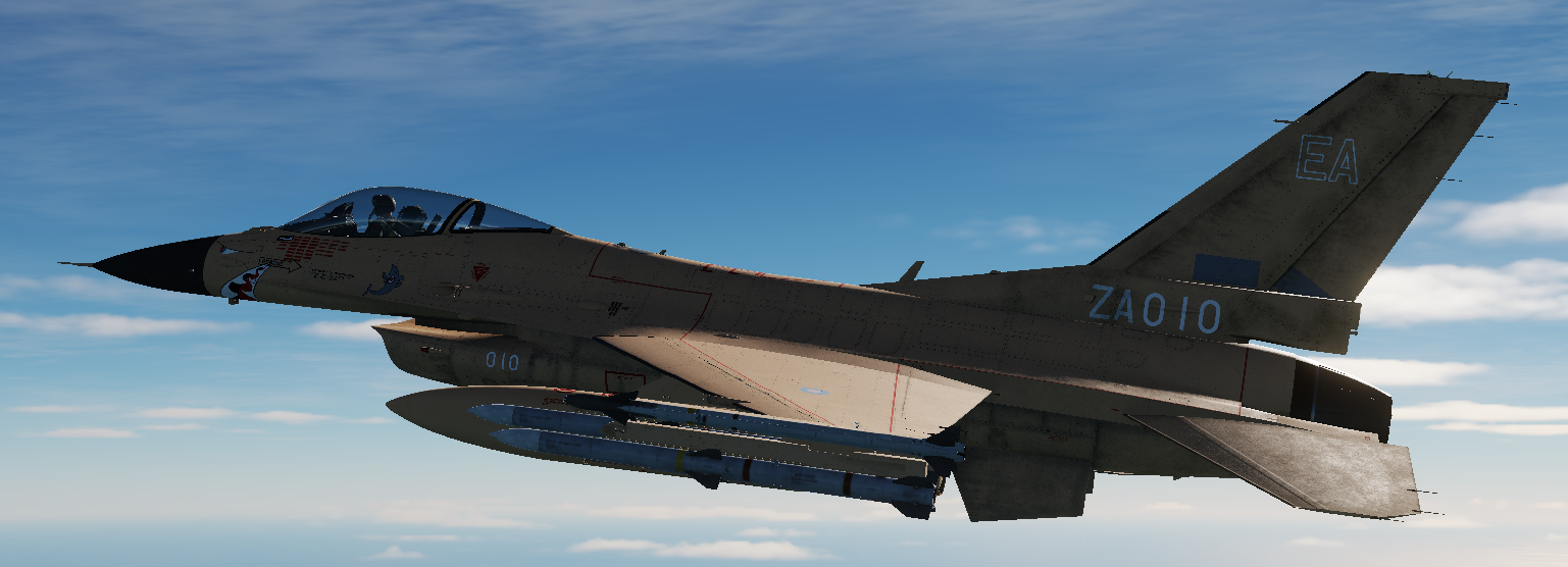 Fictional RAF 15 sqn mig hunter