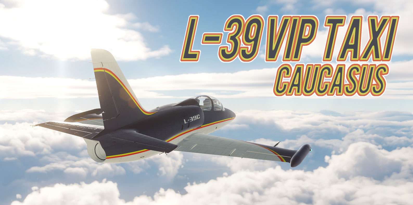 L-39 VIP taxi Caucasus with random destinations, weather and time