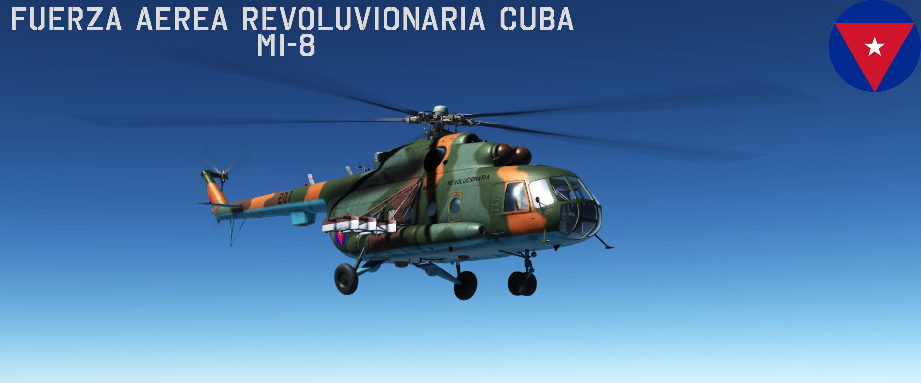 CUBA MI-8MTV2 FAR + Aerogaviota Update 04Ago22