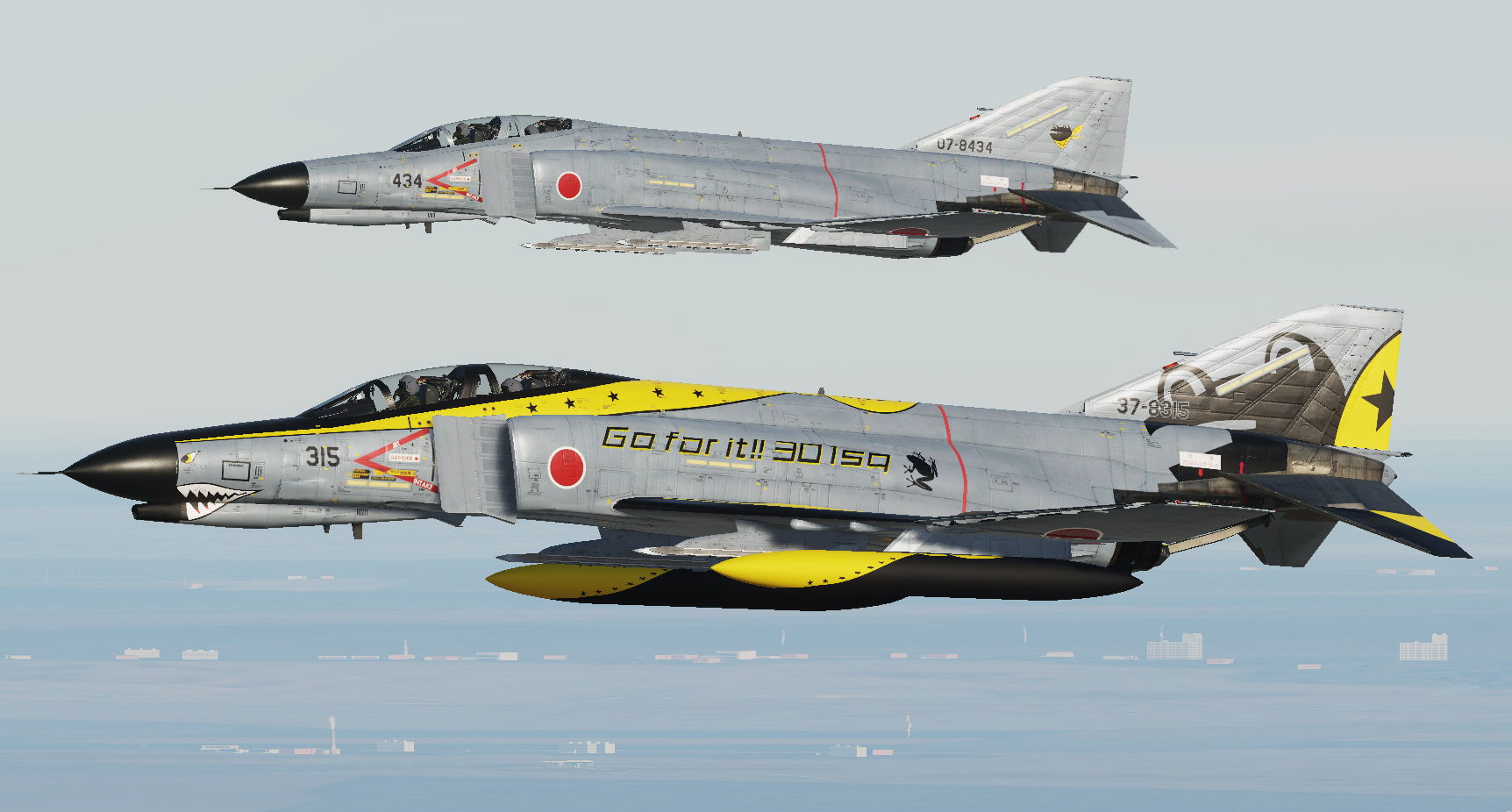 JASDF 301SQ Phantoms for F-4e Mod by Sanikkat