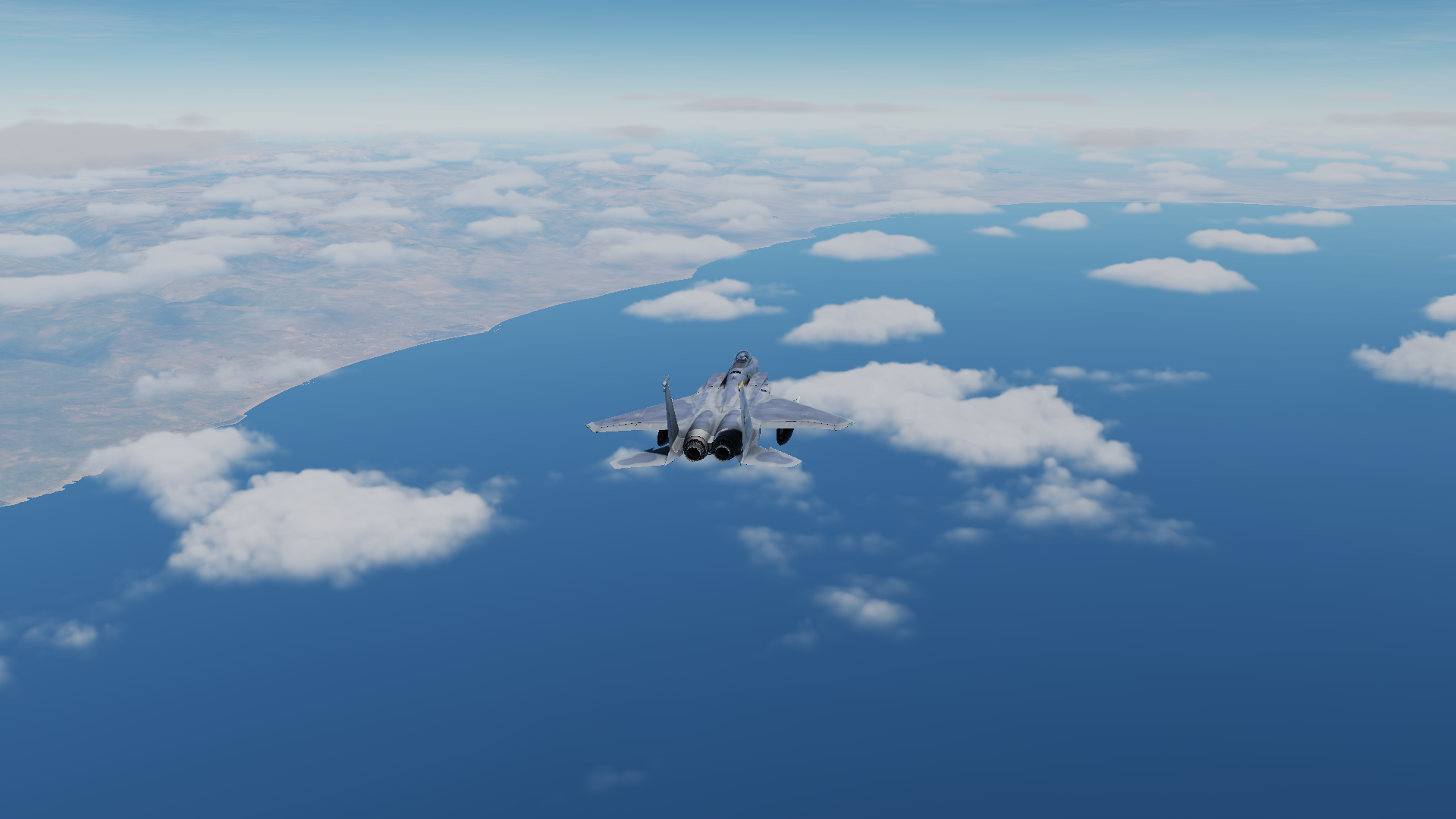 Night Air Policing Intercept. 