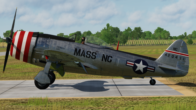 131st Massachusetts ANG F-47D