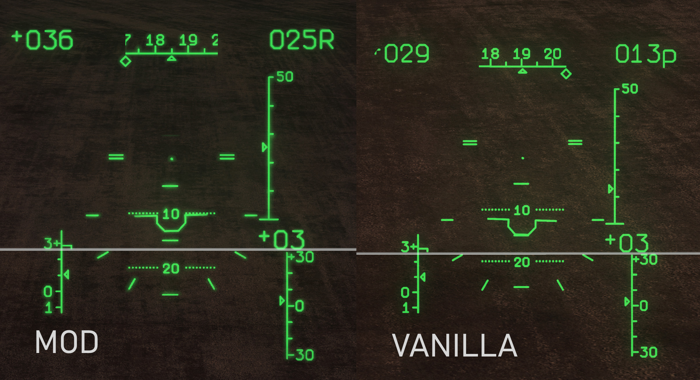 Ka-50 BS3 Improved HUD (compatible with Devrim's English HUD)