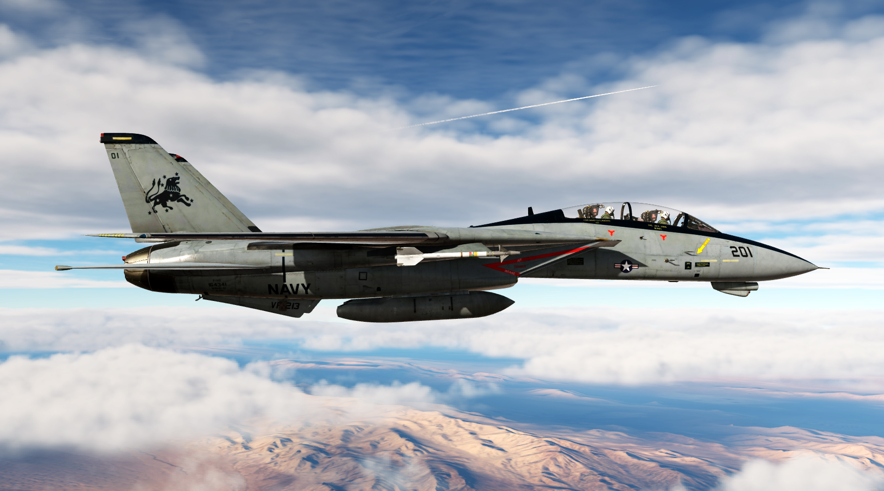 F-14A VF-213 Black Lions 2005