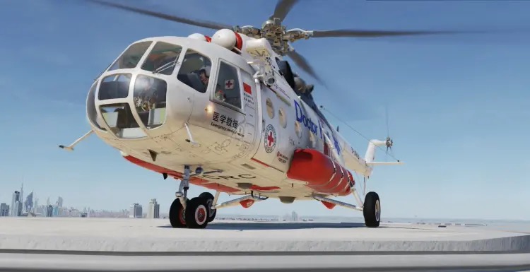 MI-8  ICRC Emergency Medical Rescue 【fiction】