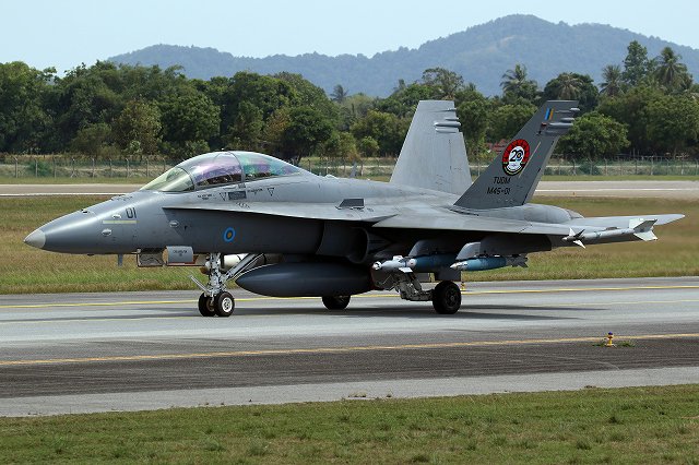 Fictional Royal Malaysian Air Force  F-18C 20th Livery