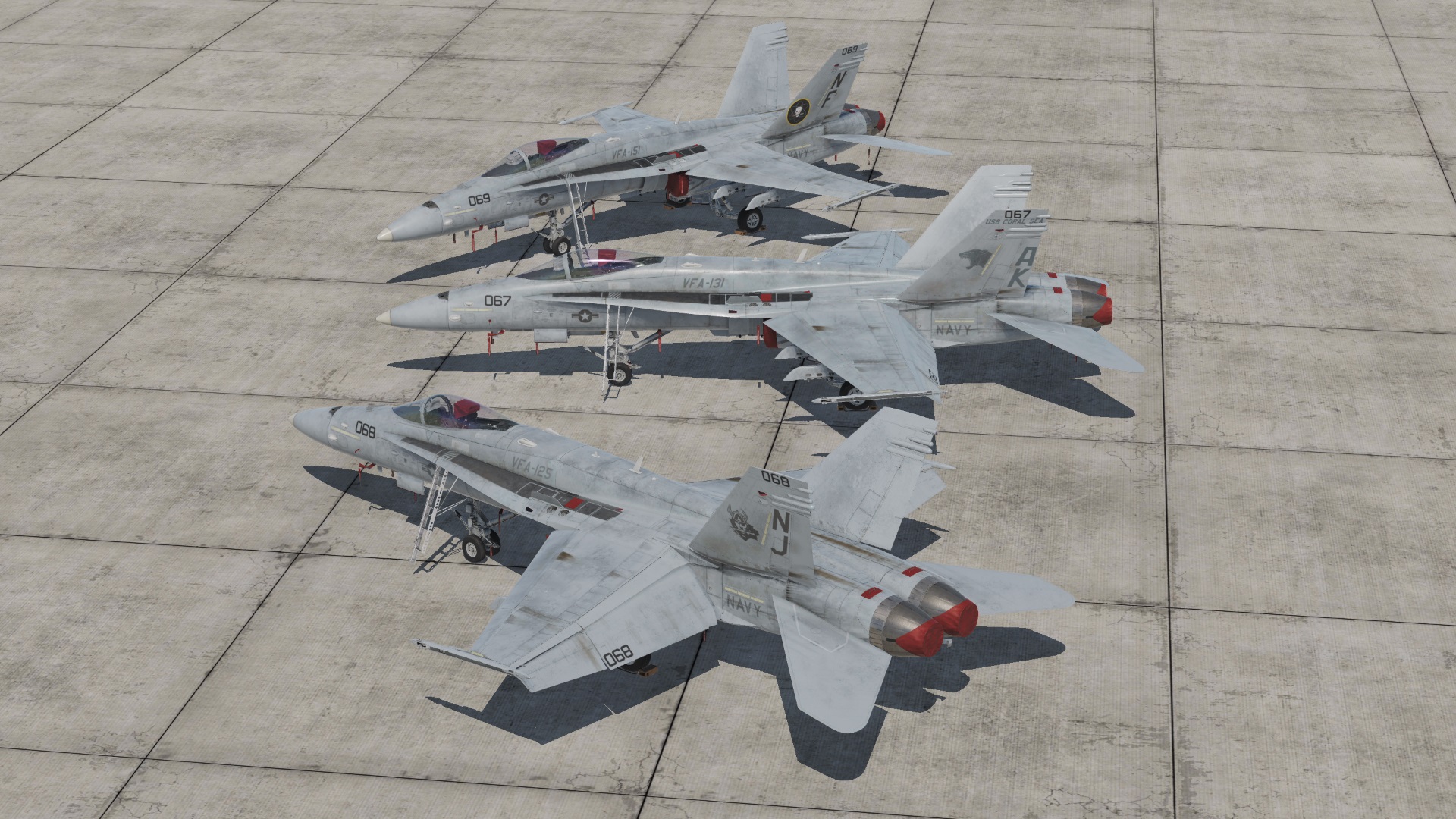 F/A-18A liveries 3-pack