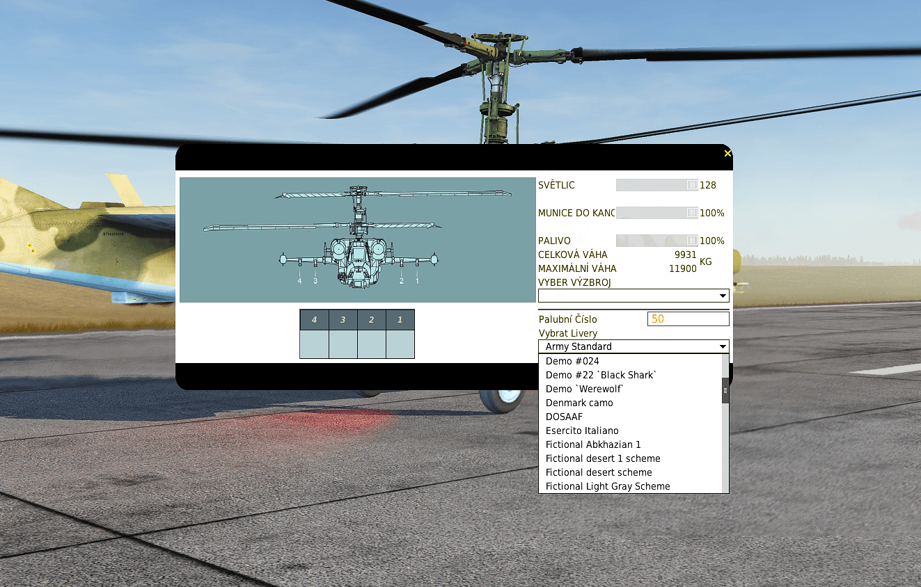 KA-50 All skins unlocked in any country!
