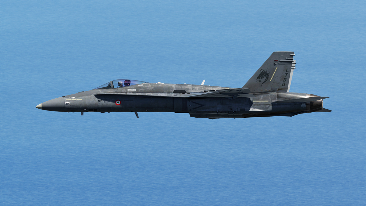 La Tana Del Drago virtual squadron Hornet skin