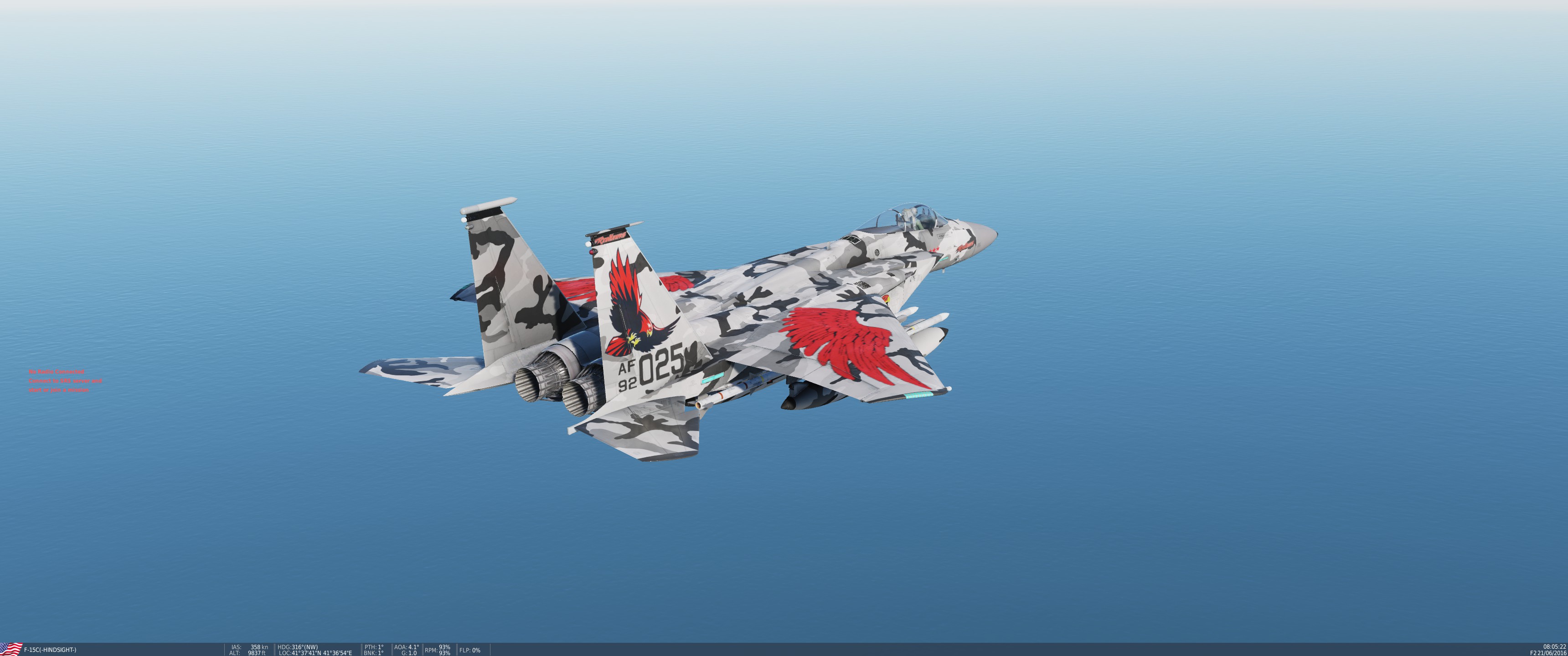 F-15C Snow Camo
