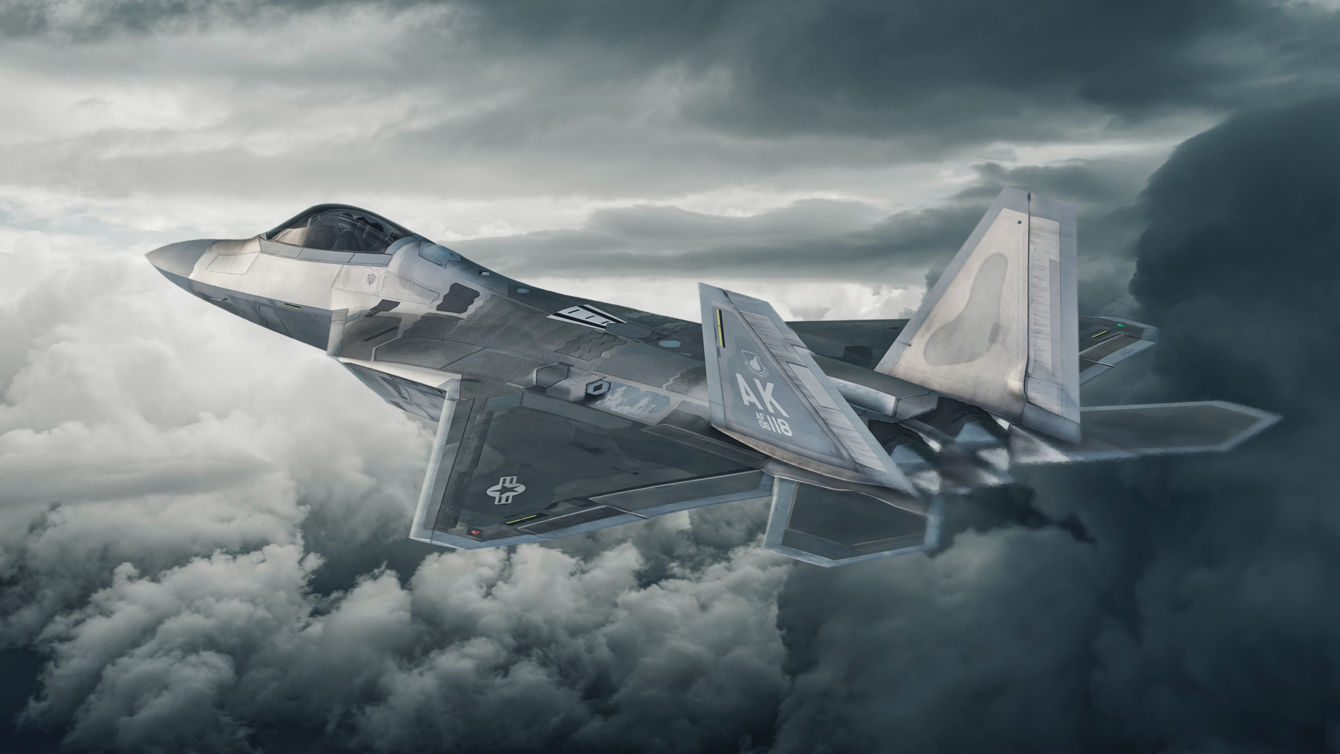 F-22A Raptor Weathered Textures