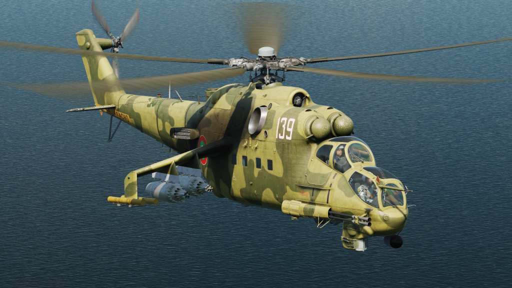 Bulgarian Air Force Mi-24V 139