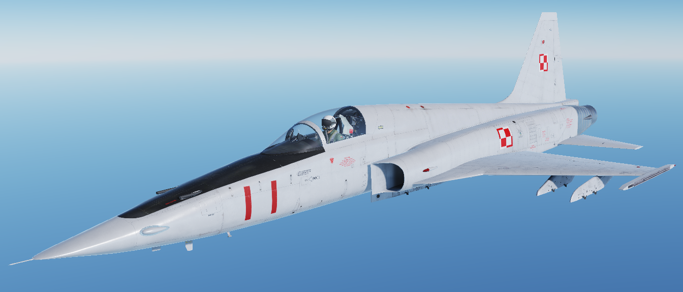Poland Skin Pack for F-5E-3 (TS-11 Iskra) version 2.0