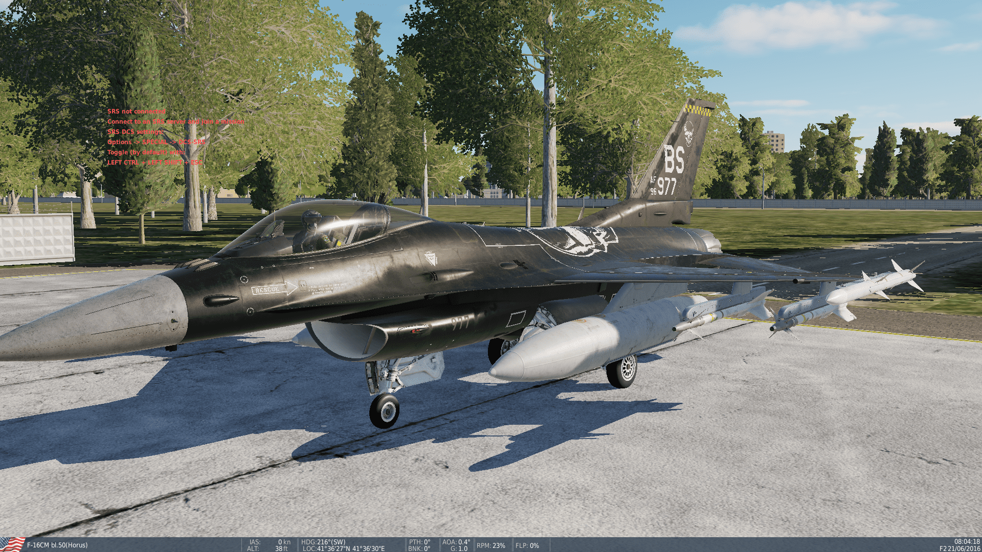 Skin Oficial del Black Squadron Sudamerica
