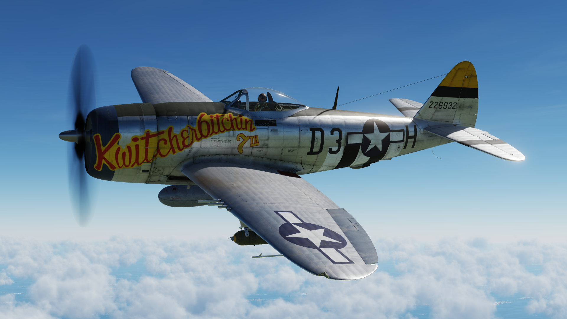 "Kwitcherbitchin 7th" 368thFG 397thFS