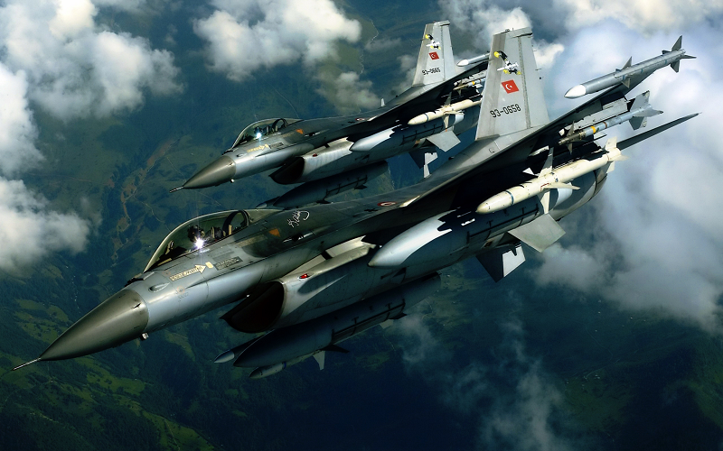 Turkish Air Force F-16C Menu