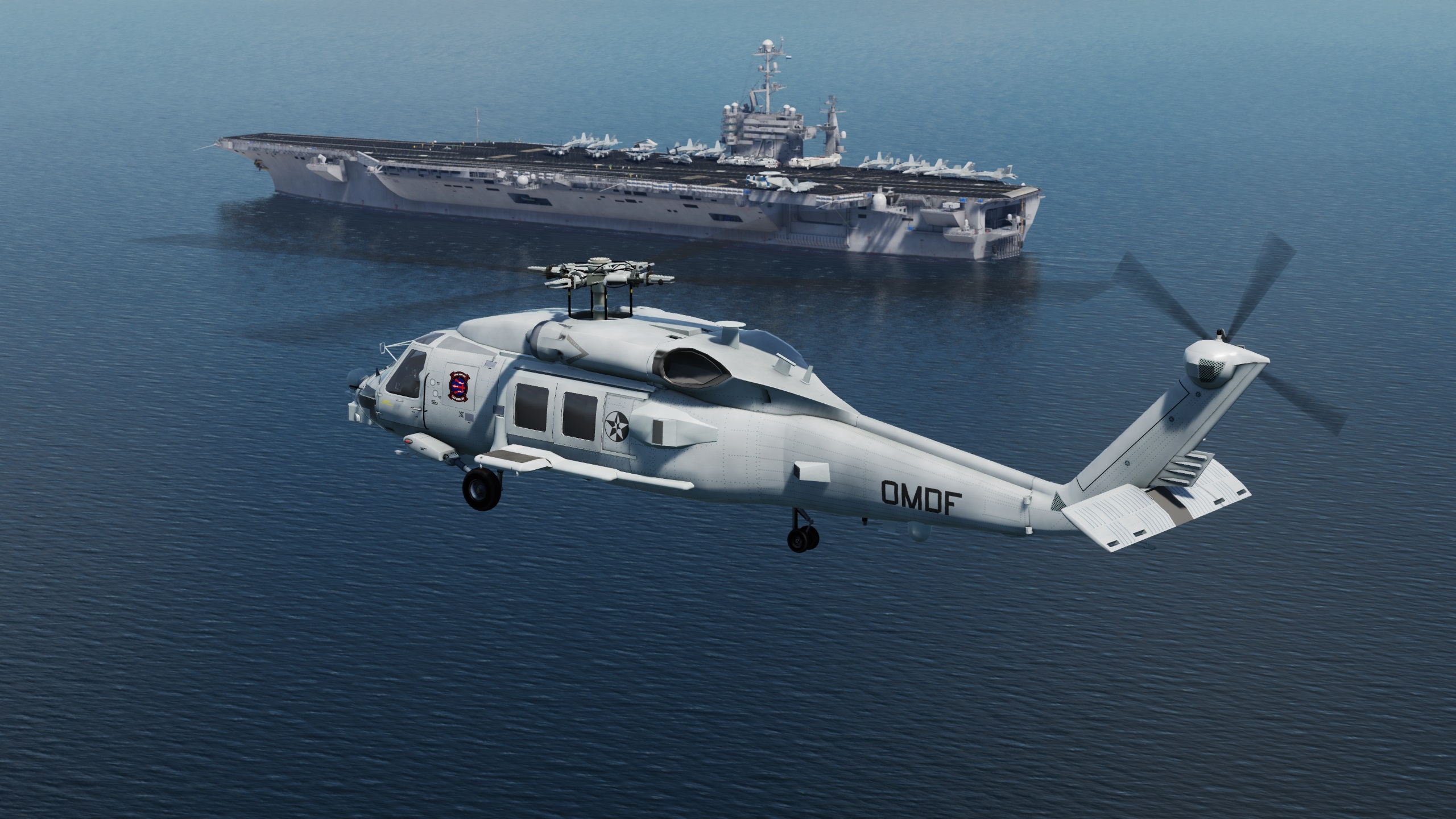 Ace Combat - Osean Maritime Defense Force "Sea Goblin" livery for rato65's HH-60 / MH-60 Seahawk Mod