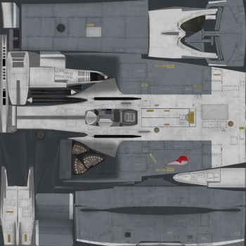 Шаблон текстуры для модели Су-24М