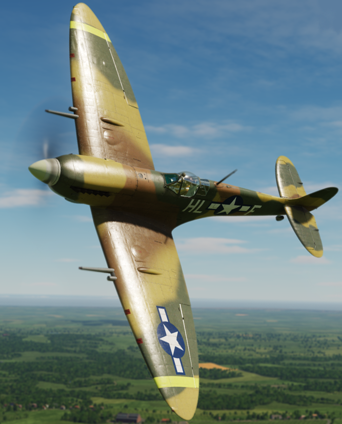 308th Fighter Squadron, 31st Fighter Group, HL-F, Italy 1944