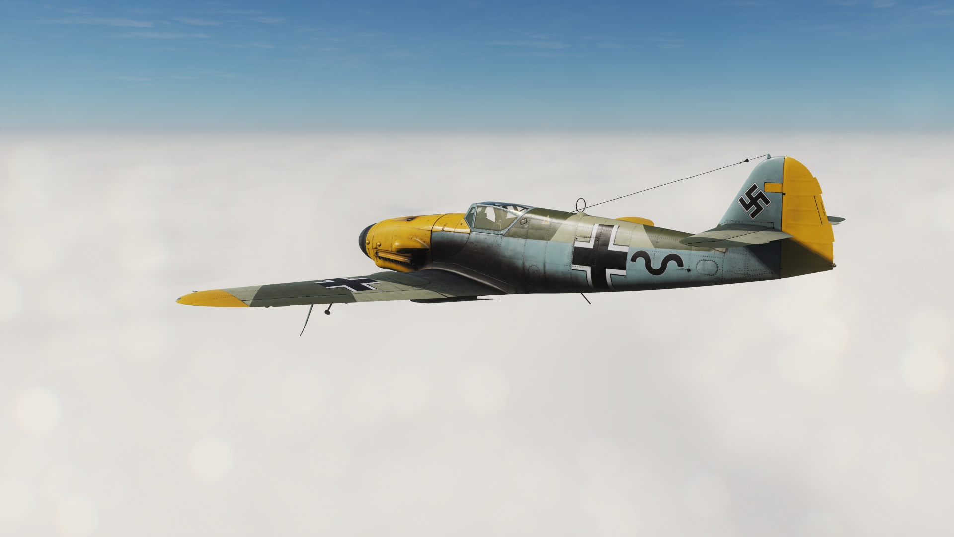 Bf 109 K-4 Summer 1940 Yellow