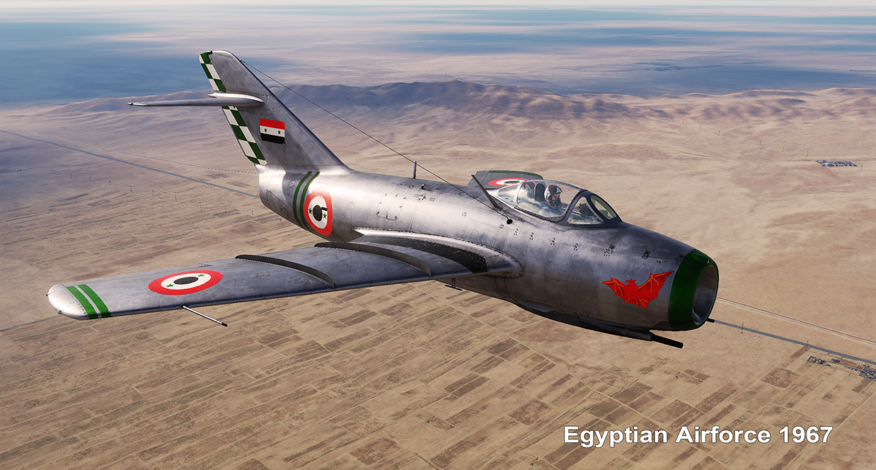 MiG-15bis Egyptian Airforce 1965