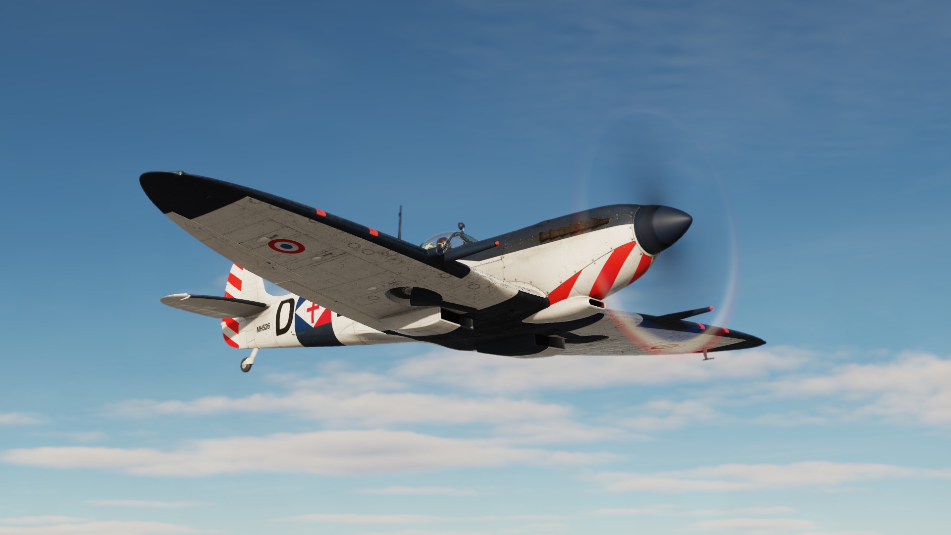 Fictional French Spitfire - Escadron de Chasse 49.3 Calvados