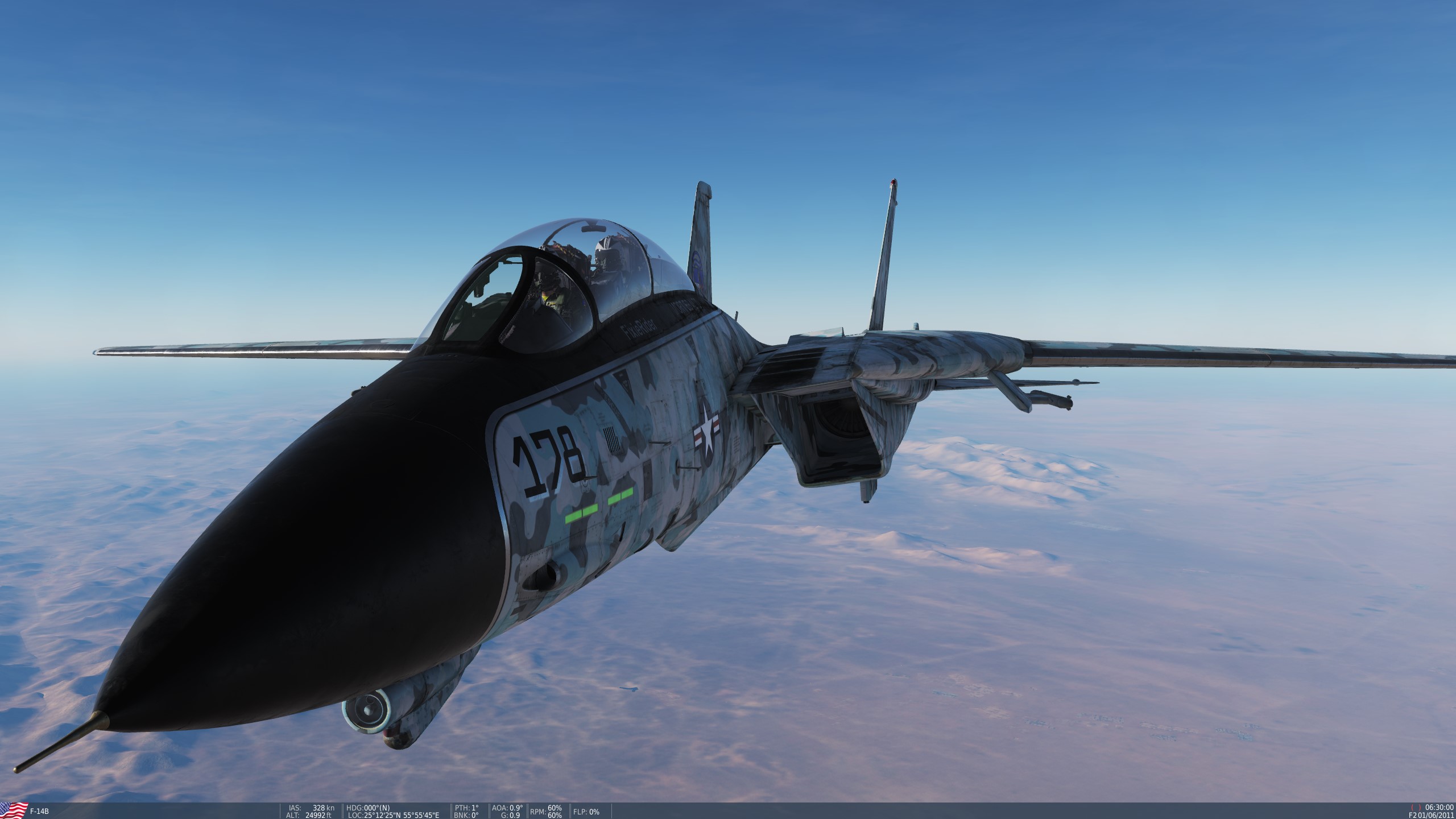 DFA-2 Harbingers Squadron F-14B Aggressor Livery | 178 Fixierider