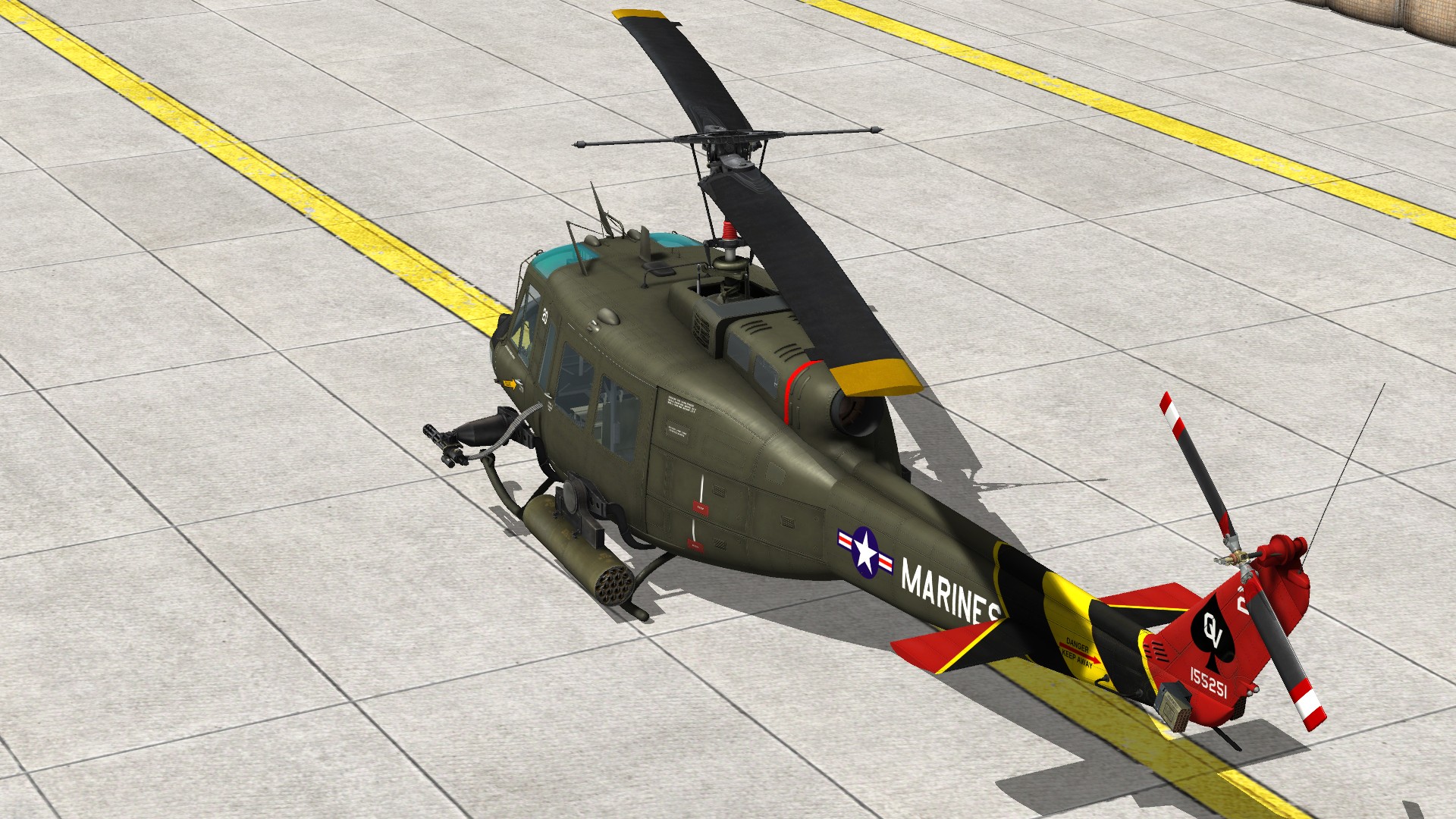 Forze Del Valore 1:48 AH-1W SuperCobra USMC HMLA-267 Pungiglione - Modellino Diecast Nuovo