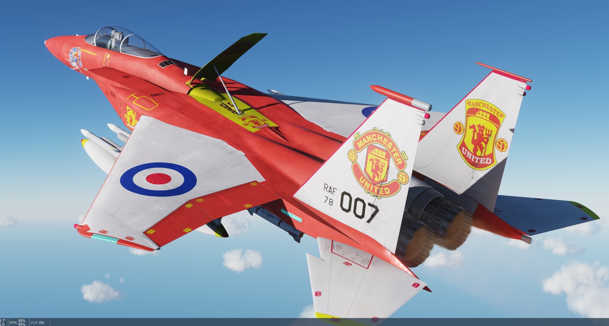 F-15C Manchester United UK