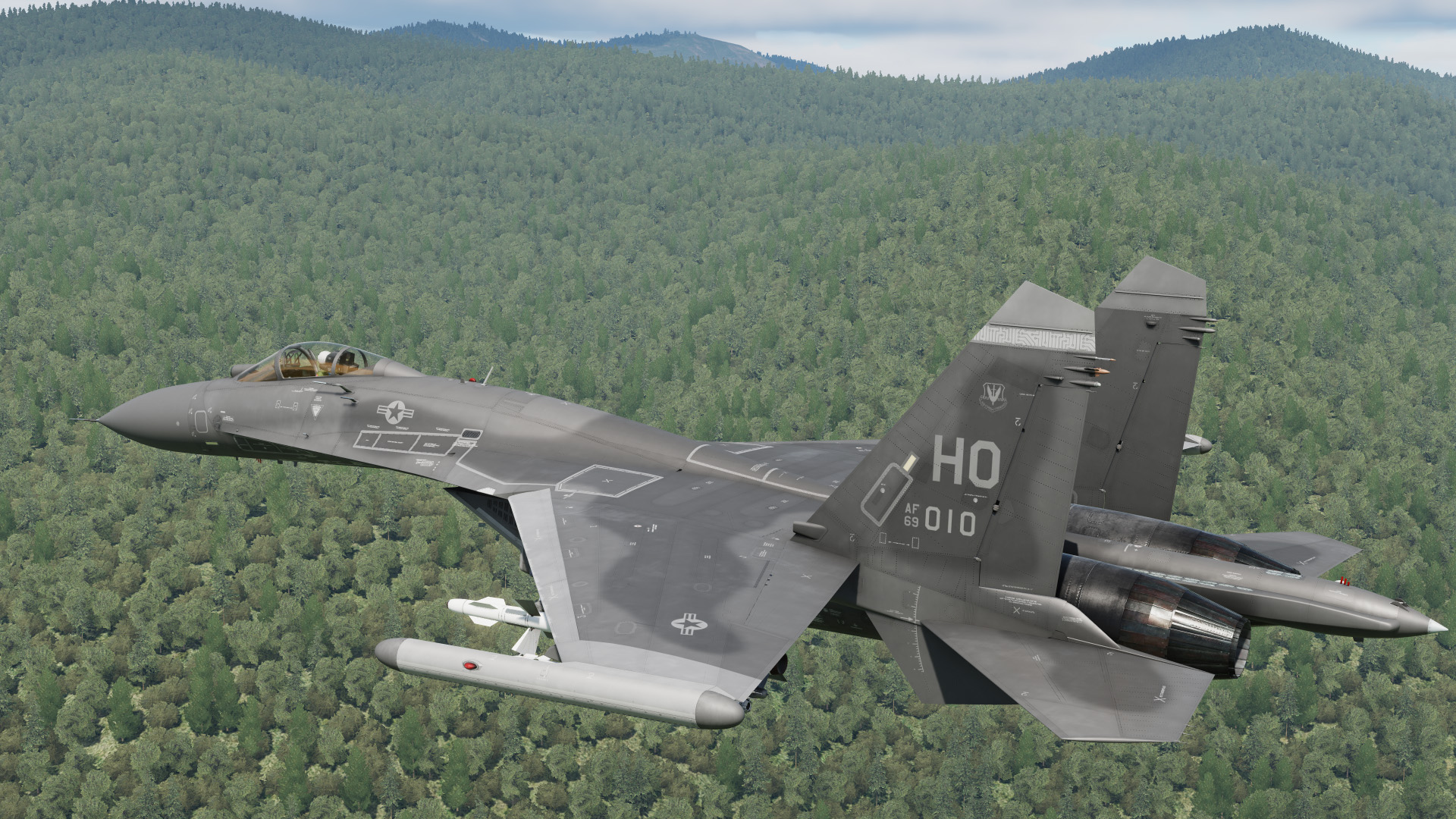 J11A - United States Air Force - 20th Fighter SQN 'Cyborg' - (Fictional)
