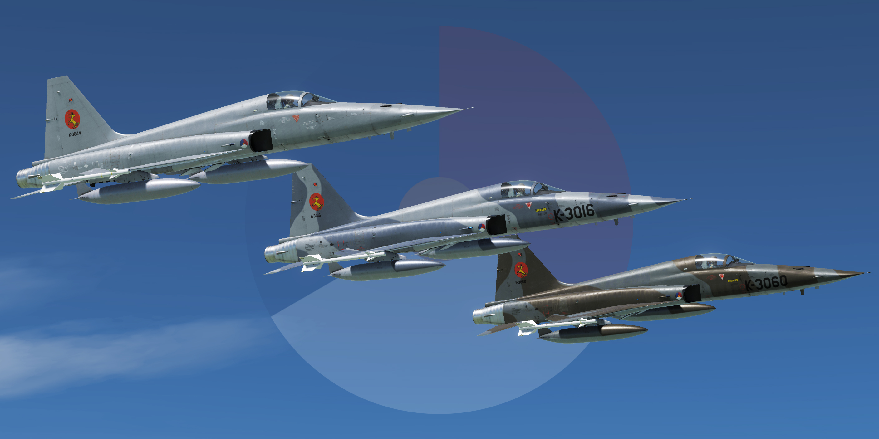 Dutch F-5E-3 Livery Pack, 314 Squadron by Mispunt