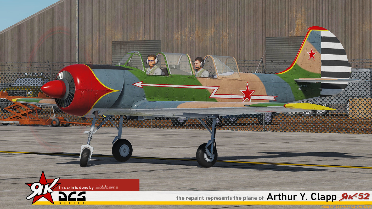 Yak-52 of Arthur Y.Clapp, Colleyville, TX, 2019