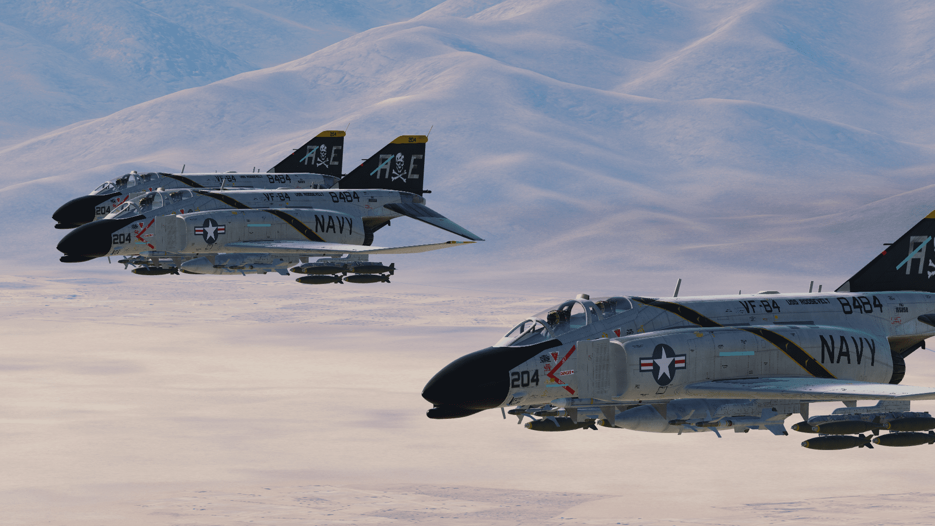 Jolly Roger Phantom F 4B Phantom II Hangar 47