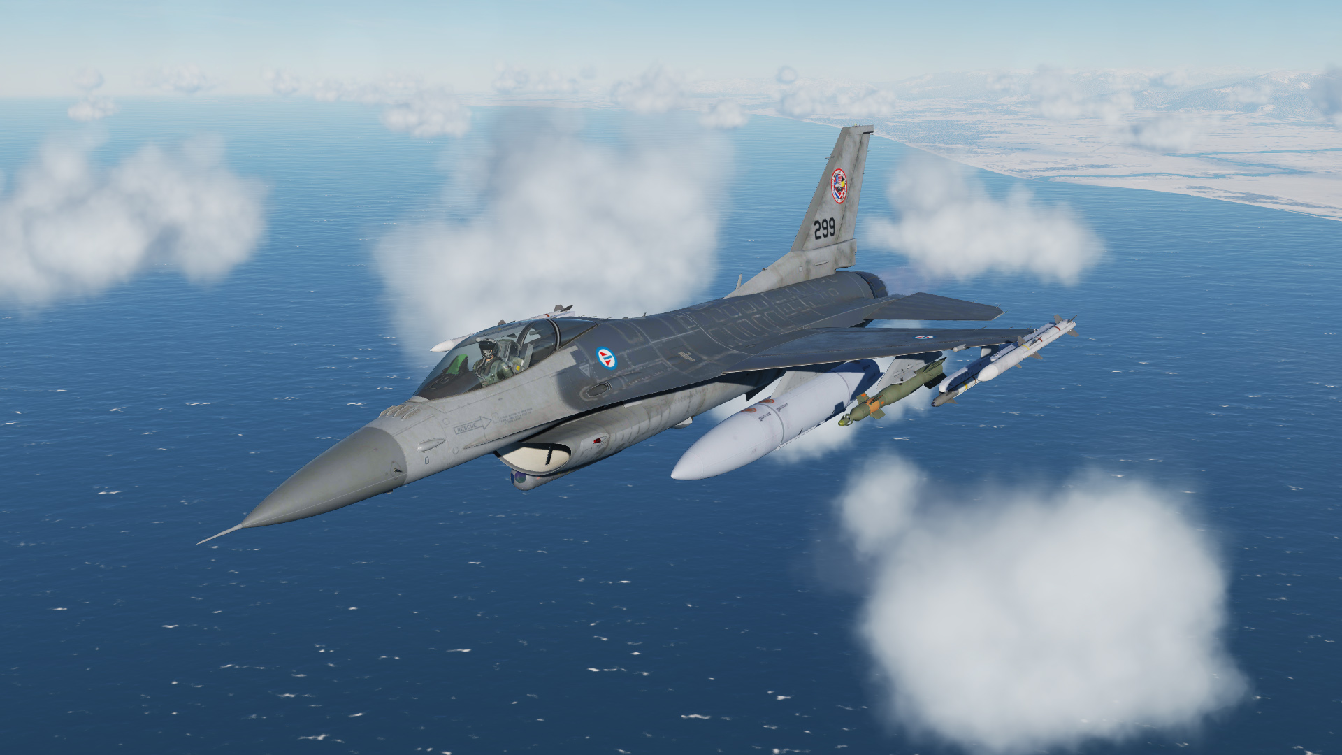 F-16C - RNoAF - 299 - 332/338 sqn