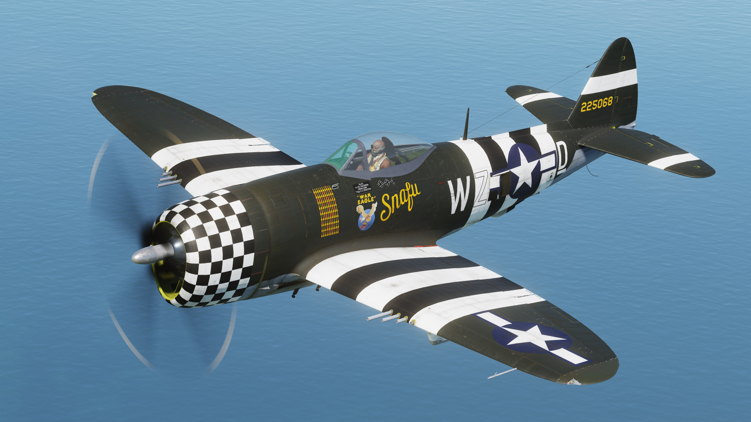 "Snafu / War Eagle" - Lt. Severino B. Calderon, 83rd FS, 78th FG