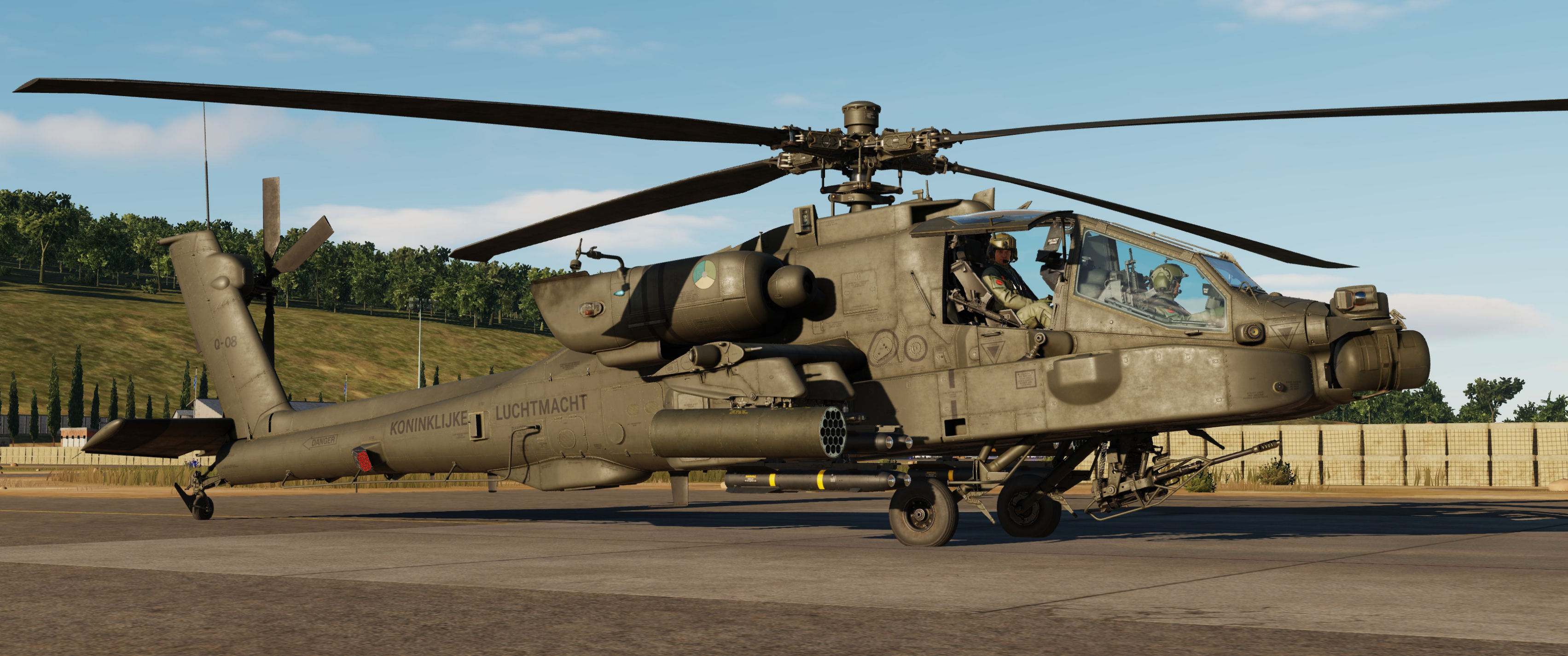 RNLAF - 301 Squadron Redskins - Q-08 - Updated version.